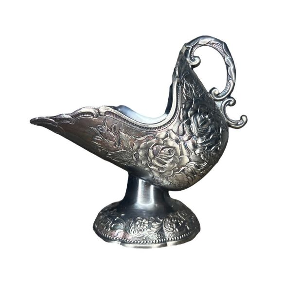 Vintage Japan Silver Plated Sugar Scuttle Scoop - Picture 1 of 4